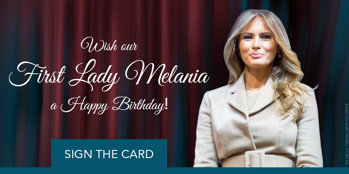 Happy Birthday Melania!